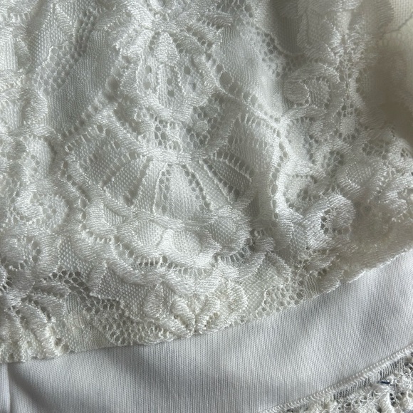 Lulus - White Lace Backless Dress - Picture 9 of 13